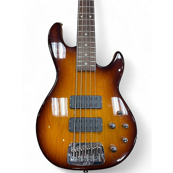 Used G&L M2500 Tobacco Sunburst Electric Bass Guitar