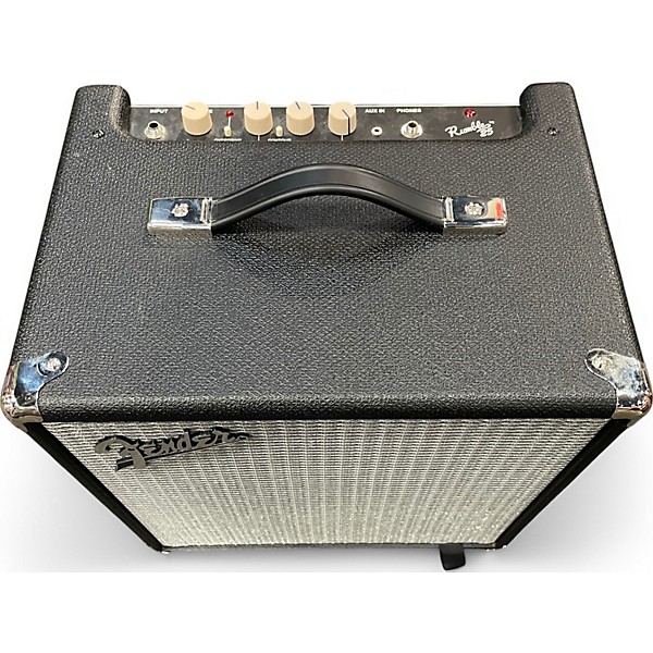 Used Fender Rumble 25 25W 1x8 Bass Combo Amp