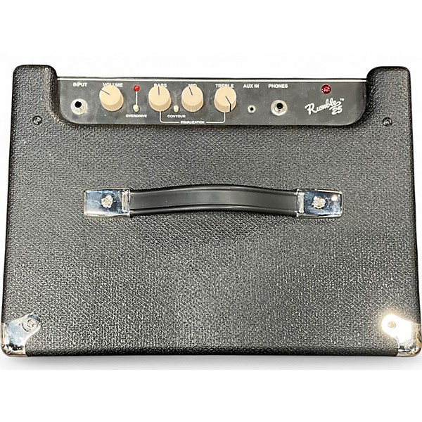 Used Fender Rumble 25 25W 1x8 Bass Combo Amp