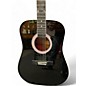 Used Esteban Acoustic Guitar Black Acoustic Guitar