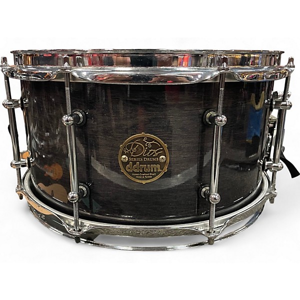 Used ddrum 7X13 Dios Series  Black Drum