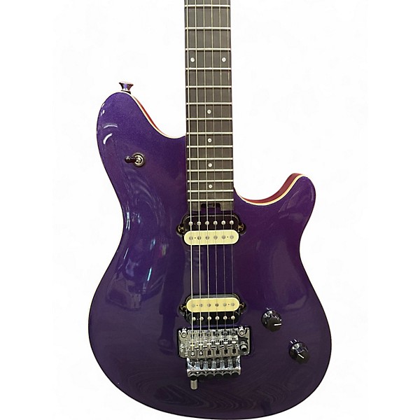 Used EVH Wolfgang Special Purple Sparkle Solid Body Electric Guitar