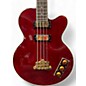 Used Epiphone Allen Woody Signature red Electric Bass Guitar