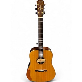 Used Alvarez mda70 Natural Acoustic Electric Guitar