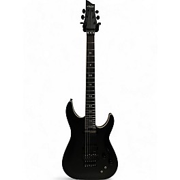Used Schecter Guitar Research EVIL TWIN Satin Black Solid Body Electric Guitar