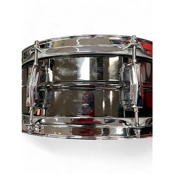 Used Ludwig 14X5 Black Beauty Snare Chrome Drum