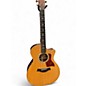 Used Taylor 814CE Natural Acoustic Electric Guitar thumbnail