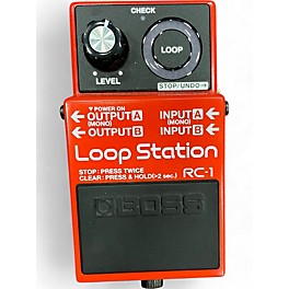 Used BOSS RC1 Loop Station Pedal