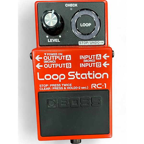 Used BOSS RC1 Loop Station Pedal