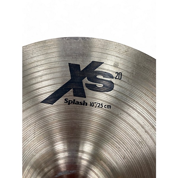 Used SABIAN 10in XS20 Splash Cymbal