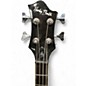 Used Harley Benton RB 414 Black and White Electric Bass Guitar