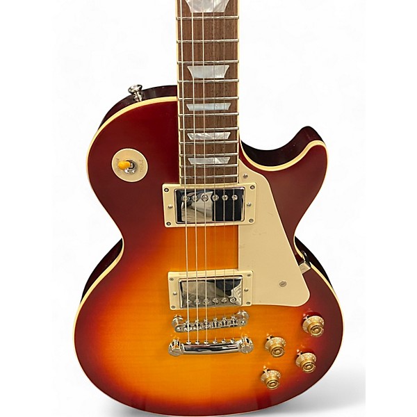 Used Epiphone inspired by gibson les paul custom 59 2 Color Sunburst Solid Body Electric Guitar