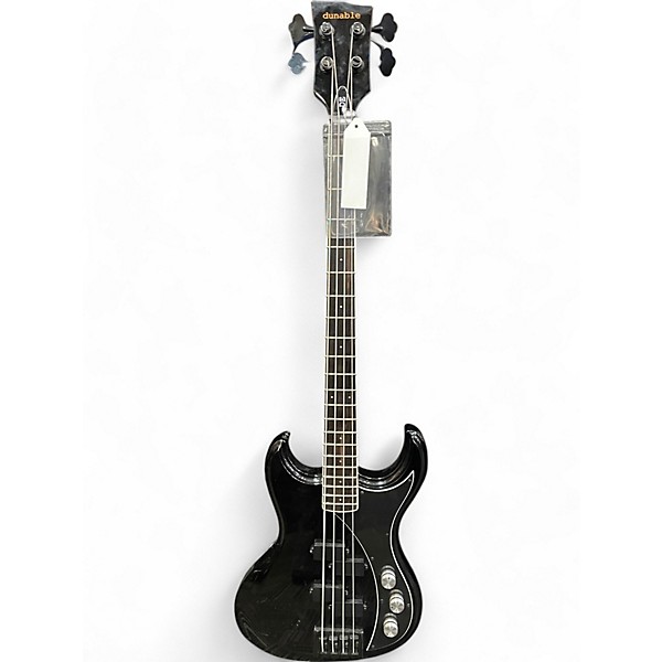 Used Dunable Guitars DE Black Electric Bass Guitar