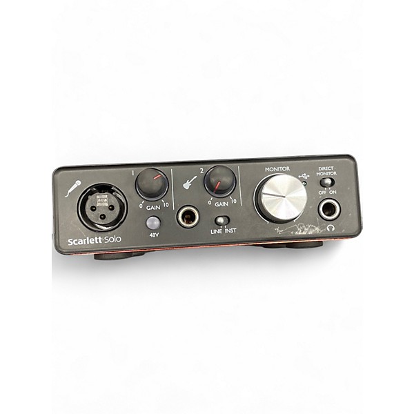 Used 2018 Focusrite Scarlett Solo Gen 2 Audio Interface