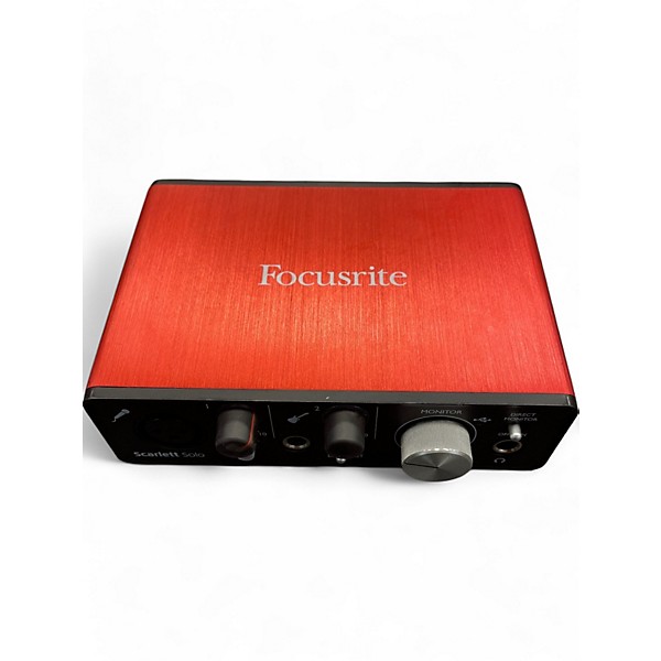 Used 2018 Focusrite Scarlett Solo Gen 2 Audio Interface