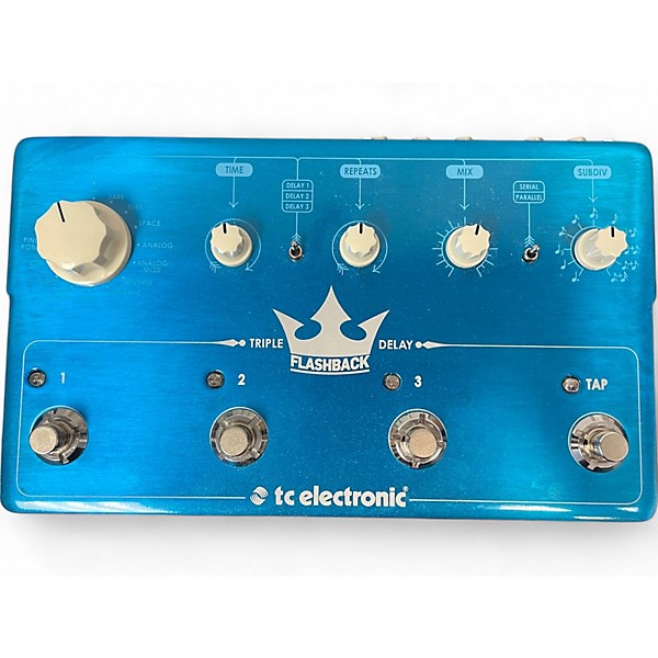 Used TC Electronic Flashback Triple Delay Effect Pedal