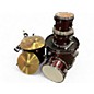 Used Ludwig 5 Piece BACKBEAT 5PC RUBY RED Drum Kit thumbnail