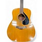 Vintage 1960s Yamaha FG180 Natural Acoustic Guitar