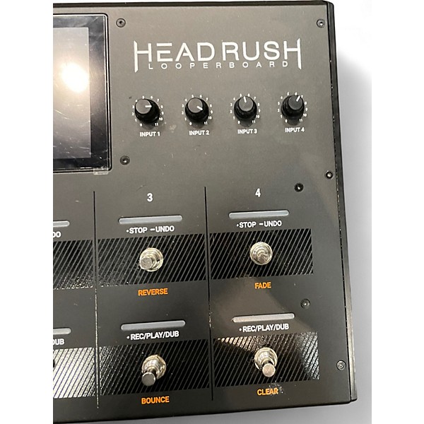 Used HeadRush looperboard Pedal Board