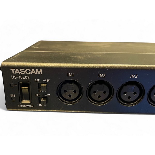 Used TASCAM us-16x08 Audio Interface