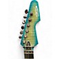 Used Schecter Guitar Research BLACKJACK SLS AVENGER FR-S  Aquaburst  Solid Body Electric Guitar