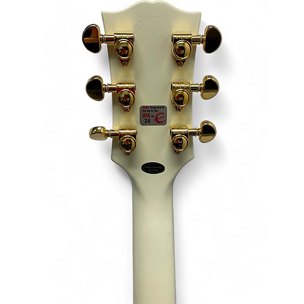 Used Epiphone 1963 les paul sg inspired by gibson Classic White Solid Body Electric Guitar