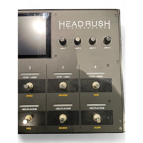 Used HeadRush LOOPERBOARD Pedal