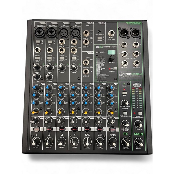 Used Mackie profx10v3 Unpowered Mixer