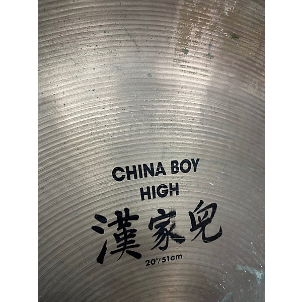 Used Zildjian 20in High China Boy Cymbal