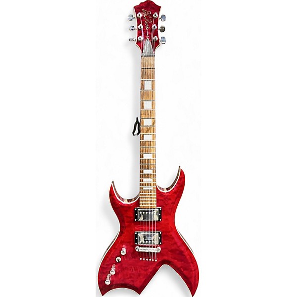 Used B.C. Rich Masterpiece Bich Red Solid Body Electric Guitar