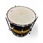 Used Ludwig 3 Piece Club Date Black and Gold Drum Kit