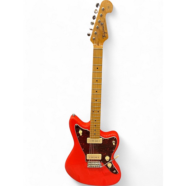 Used Tagima woodstock series 61 Fiesta Red Solid Body Electric Guitar