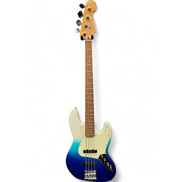 Used 2022 Fender Player Plus Active Jazz Bass Belair Blue Electric Bass Guitar,Specials : American Fashion Style Bags On Sale