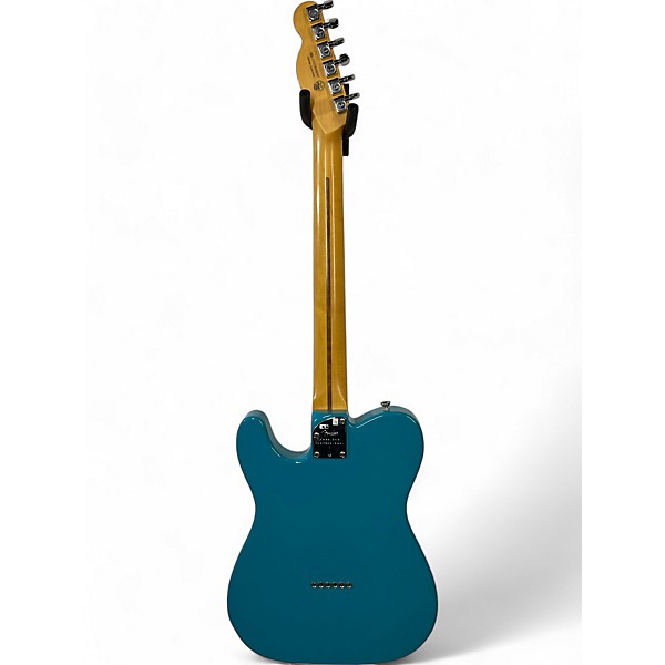 Used Fender American Professional II Telecaster Miami Blue Solid Body Electric Guitar