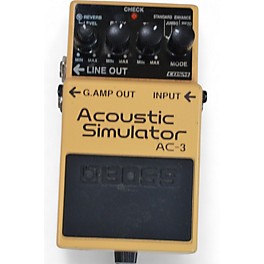 Used BOSS AC3 Acoustic Simulator Effect Pedal