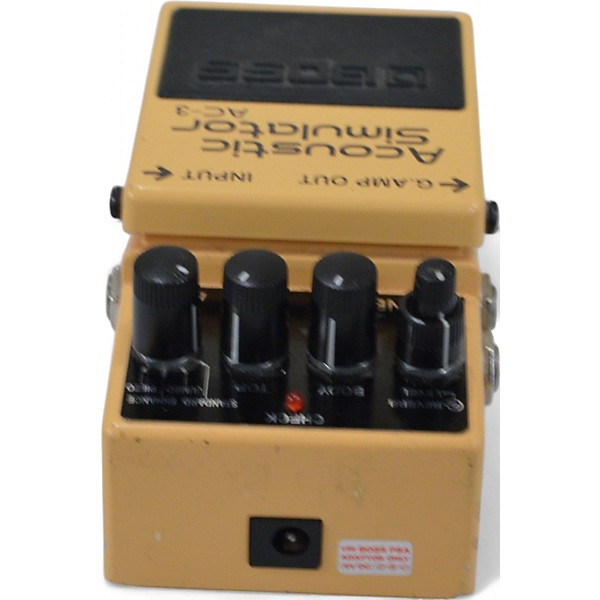 Used BOSS AC3 Acoustic Simulator Effect Pedal