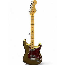 Used Fender American Standard Stratocaster Aztec Gold Solid Body Electric Guitar