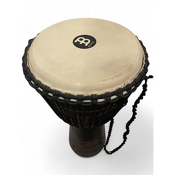 Used MEINL 12in african djembe Black Drum