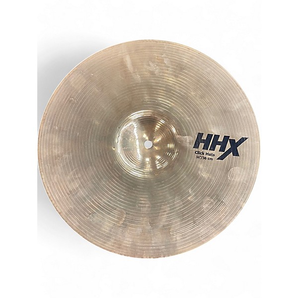 Used SABIAN 14in HHX Click Cymbal