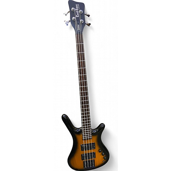 Used RockBass by Warwick CORVETTE PRO 2 Color Sunburst Electric Bass Guitar