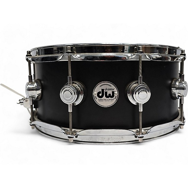 Used DW 14X6.5 Collector's Series Snare OIL BLACK Drum