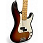 Used Fender American Standard Precision Bass Brown Sunburst Electric Bass Guitar