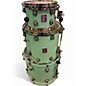 Used Premier 3 Piece GENISTA MAPLE PISTACHIO Drum Kit