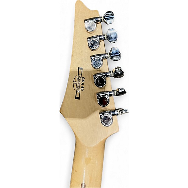 Used Ibanez GSA60 Blue Solid Body Electric Guitar