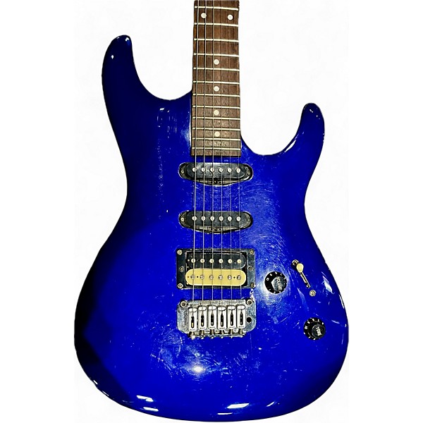 Used Ibanez GSA60 Blue Solid Body Electric Guitar