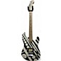 Used EVH Stripe Series Circles Black and White Solid Body Electric Guitar thumbnail