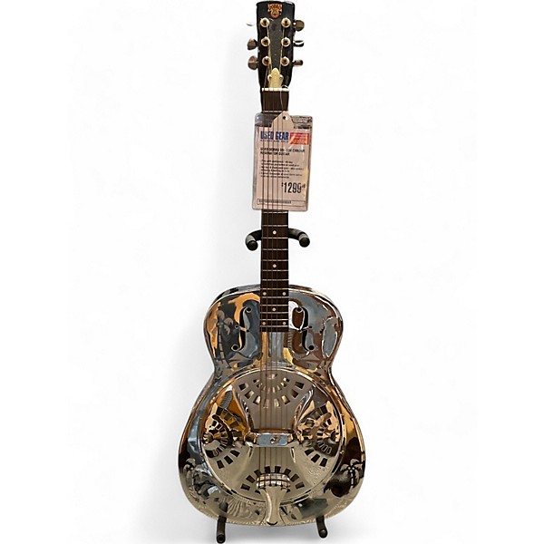 Used Dobro DM-33H Chrome Resonator Guitar