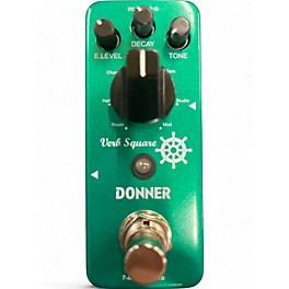 Used Donner VERB SQUARE REVERB Effect Pedal