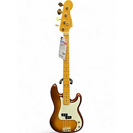 Used 2020 Fender American Professional II 75th AnniversaryPrecision Bass Bourbon Burst Electric Bass Guitar