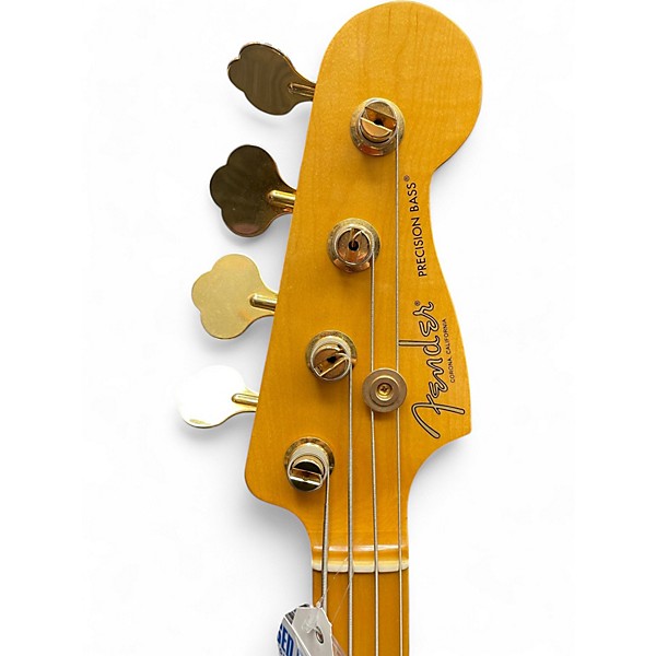 Used 2020 Fender American Professional II 75th AnniversaryPrecision Bass Bourbon Burst Electric Bass Guitar